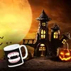 Vampirgebiss Horror Kaffeebecher für Halloween Produktbild-Vorschau 3