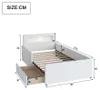 MODFU Polsterbett Kinderbett 90×200 cm mit Nachtlicht und Produktbild-Vorschau 7
