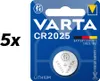 Varta Professional Electronics CR2025 5er Blister Produktbild-Vorschau 2