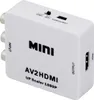 Prevodník Mini AV(RCA) na HDMI, 1080p, video a stereo zvuk Náhľad obrázku produktu 4