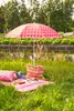 Mica Decorations Heart Strandschirm - H180 x Ø160 cm - Rosa Produktbild-Vorschau 2
