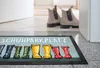 Fußmatte Schuhparkplatz Motiv lustig Gummistiefel Familie Produktbild-Vorschau 5