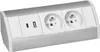 Povrchová zásuvka ORNO OR-GM-9039/W-G, rohové pouzdro, 2x Náhled obrázku produktu 4