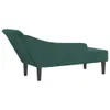 Maison Exclusive - Chaise longue con cojín, color verde Vista previa de la imagen del producto 4