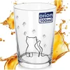 Orion | Trinkglas - Katzenmotiv - Transparent - 500 Ml - Produktbild-Vorschau 4