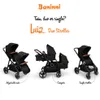 Baninni Poussette 4-en-1 Duo avec siège-auto Luiz Noir Voir les images du produit 7