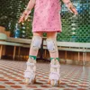 Kinder-Rollschuh-Set Cariboo Ballerina + goldene Schützer - Produktbild-Vorschau 4