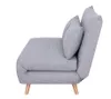 Sofa rozkładana z funkcją spania SPIKE II szara Podgląd zdjęcia produktu 5