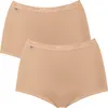 Sloggi Damen-Slips, hautfarben, Basic+ Maxi, 2-teilig, aus Produktbild-Vorschau 14