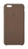 Apple iPhone 6 Plus Leather Case MGQR2ZM/A Olive Brown Voir les images du produit 7