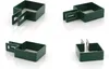 LogistSystem Endschelle quadratisch 40x40mm - Schwarz Produktbild-Vorschau 4