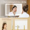 Mondeer Coiffeuse avec tabouret : miroir LED à 3 niveaux, Voir les images du produit 6