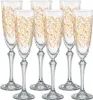 Sektgläser Sektglas Sektkelch Leaves Gold Kristallglas  200 Produktbild-Vorschau 1