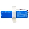A blue battery pack with white tape wrapped around it, showing some text and a connector. Náhled obrázku produktu