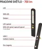 SMD LED + LED nabíjecí svítilna P4538, 700 lm, 1200 mAh Náhľad obrázku produktu