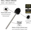WENKO Stand WC Garnitur Toilettenpapierhalter Produktbild-Vorschau 3
