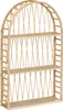 Scaffale da parete "anahi" in bambù beige 74x45 cm  - Anteprima dell’immagine prodotto 1