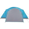 vidaXL Tenda familiare con ventilazione 8 persone Blu Anteprima dell’immagine prodotto 6