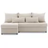 A sectional sofa with multiple pillows. Produktbild-Vorschau