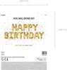 Guirlande de ballons "HAPPY BIRTHDAY" 340x35cm | Or Voir les images du produit 3