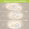 Plafonnier LED ZMH 40 cm, 23 W, pour cuisine et salon, 4000 Voir les images du produit 4