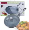 Poêle en granit de 20 cm avec couvercle, compatible avec Voir les images du produit 8