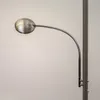 Lindby LED-Stehlampe Malea, nickel, Leselampe, dimmbar Produktbild-Vorschau 6