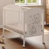 Lettino per neonati 60x120 Hugo Nest con materasso, sponda Anteprima dell’immagine prodotto 3