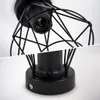 B.K.Licht Deckenleuchte Vintage Draht Schwarz Ø16,5cm max. Produktbild-Vorschau 4