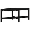 vidaXL Couchtisch Schwarz 118x63x45 cm Massivholz Kiefer -  Produktbild-Vorschau 14