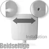 BigDean Spülkasten für WC Toiletten Weiß 6-9 Liter Produktbild-Vorschau 3