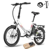 Elektro-Klapprad Pedelec 20 Zoll 250 W Shimano 7-Gang 36 V Produktbild-Vorschau 1