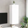 TV-Wandschrank Weiß 40,5x30x102 cm Holzwerkstoff Produktbild-Vorschau 3