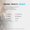 Modee -Halogeen Reflectorlamp R63 E14 Helder - 28W 370lm Productafbeelding-voorbeeld 3