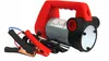 A 12V oil pump with a red handle and black casing, shown against a white background. Náhled obrázku produktu