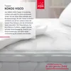 Topper 180 x 200 cm Matratzenauflage mit Kokos Visco-Schaum Produktbild-Vorschau 6