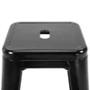 HOMCOM Lot de 4 tabourets de Bar Empilable Chaise de Bar Voir les images du produit 9