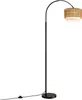 Lampa stojąca ZMH Boho Rattan Lampa łukowa z regulacją Podgląd zdjęcia produktu 9