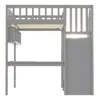 Letto a castello per bambini Merax, 90x200 cm, con scaletta Anteprima dell’immagine prodotto 5