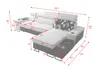 Kaiser Möbel s,modernes Ecksofa MELODY I MAXI mit Usb und Produktbild-Vorschau 7