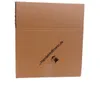 A brown cardboard box with text and a logo printed on it. Produktbild-Vorschau
