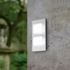EGLO Lampada da parete per esterni Pias 2,5 W argento 93365 Anteprima dell’immagine prodotto 2