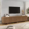 Merax TV-meubel met schuifdeuren, TV-kast met verticale Productafbeelding-voorbeeld 6