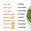 Infinity Goods Besteckset – Gold – 39-teilig – Besteck für Produktbild-Vorschau 12