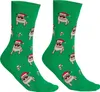 Weihnachtssocken Damen u. Herren mit Mops-Motiv 2er Pack, Produktbild-Vorschau 1