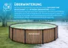 Florida Pool 3,66x1,22 m mit Skimmer - TEAK-Motiv Produktbild-Vorschau 9
