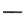 Side view of a closed black laptop. Produktbild-Vorschau