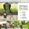 Juskys Campingstuhl Lido mit Getränkehalter & Tasche - Produktbild-Vorschau 2