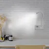 Lampe LED lampe de lecture murale Blanc prise électrique Voir les images du produit 5