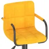 Hochwertig Barhocker Senfgelb Samt  334655 Produktbild-Vorschau 7